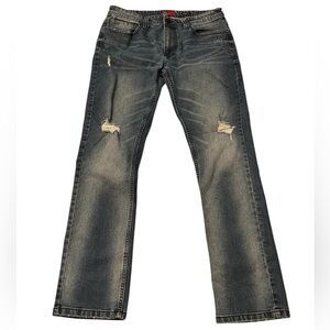 Mens’ Truth Substance Bootcut Distressed Jeans 32/32